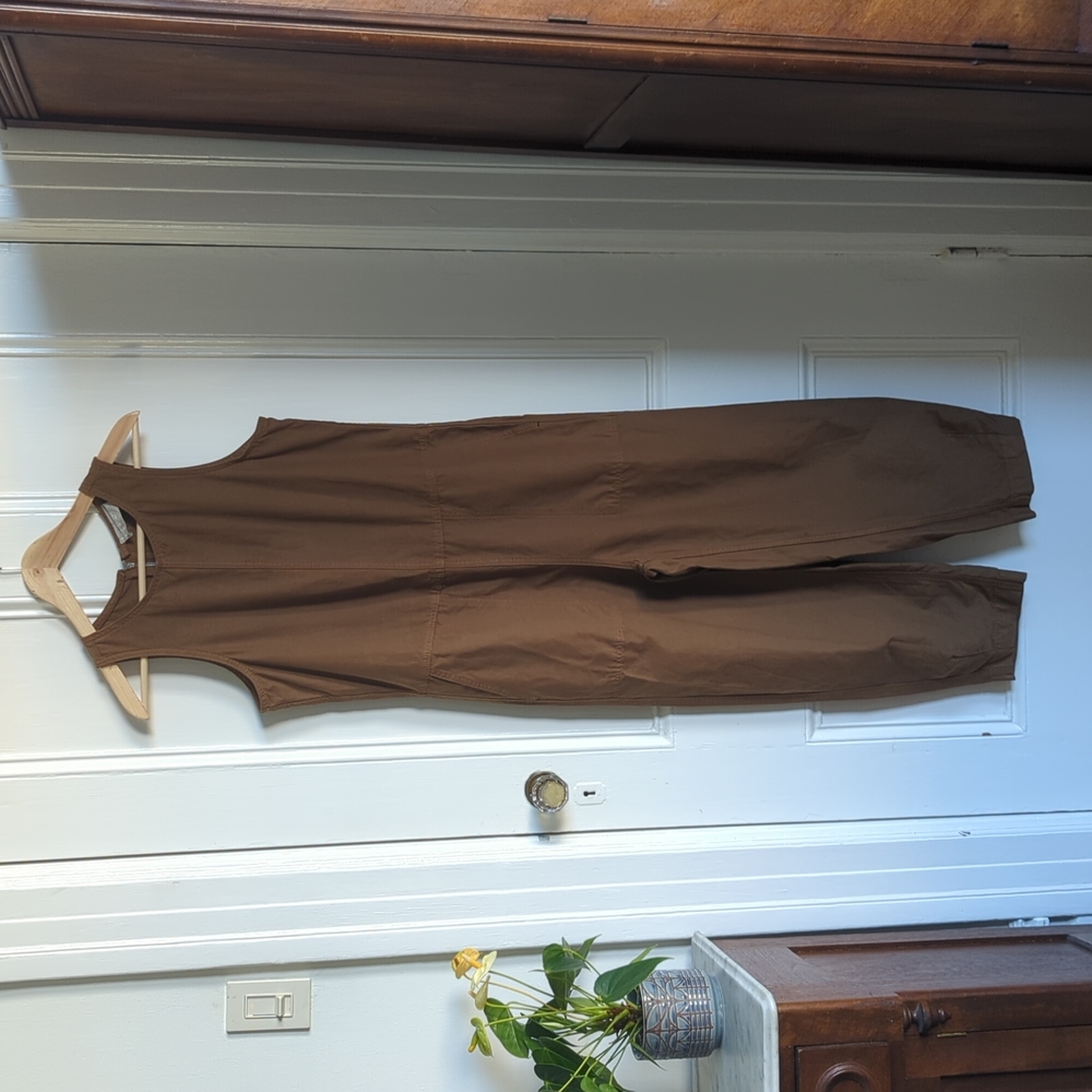 Everlane, The Fatigue Jumpsuit, Walnut
